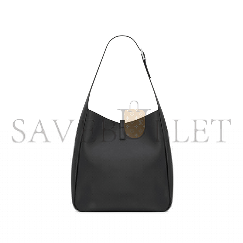 YSL LE 5 À 7 SUPPLE LARGE IN GRAINED LEATHER 753837AACQG1000 (30*28*11cm)