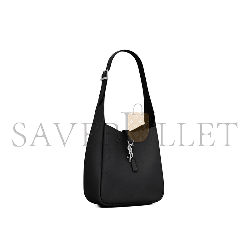 YSL LE 5 À 7 SUPPLE SMALL IN GRAINED LEATHER 713938AACQG1000 (23*22*8.5cm)