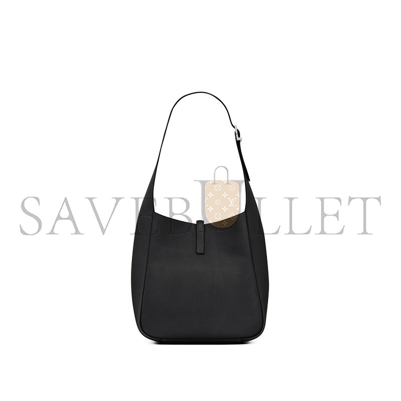 YSL LE 5 À 7 SUPPLE SMALL IN GRAINED LEATHER 713938AACQG1000 (23*22*8.5cm)
