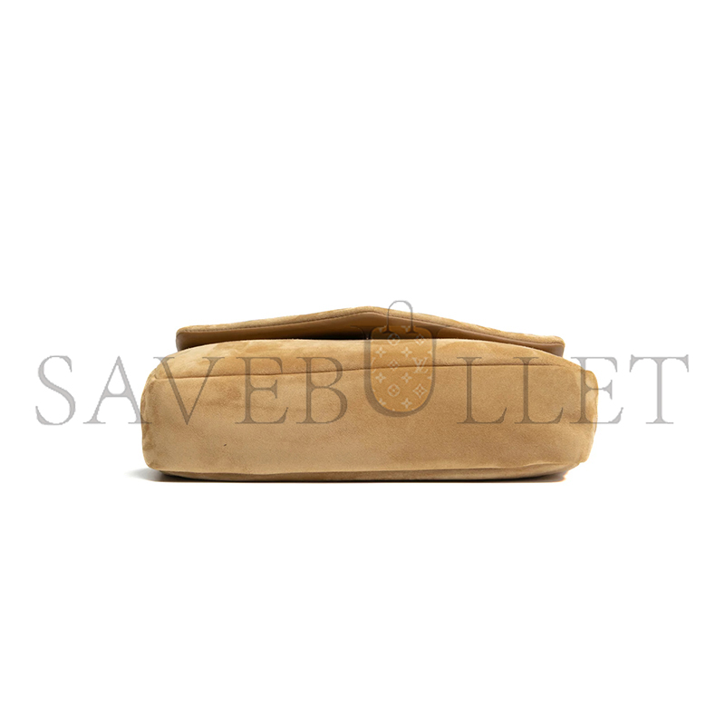 YSL CALYPSO IN SUEDE SHOULDER BAG TCT7341530723 (26*14*7cm)