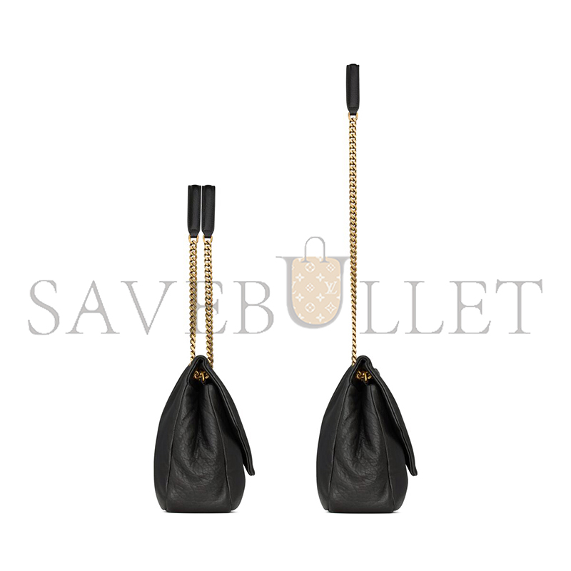 YSL CALYPSO LARGE IN GRAINED LAMBSKIN 777399AACYT1000 (28*22*12cm)
