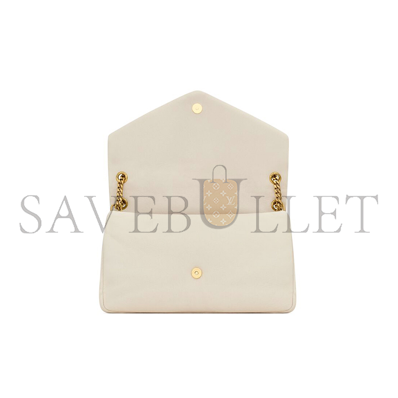 YSL CALYPSO LARGE IN GRAINED LAMBSKIN 777399AACYT9207 (28*22*12cm)