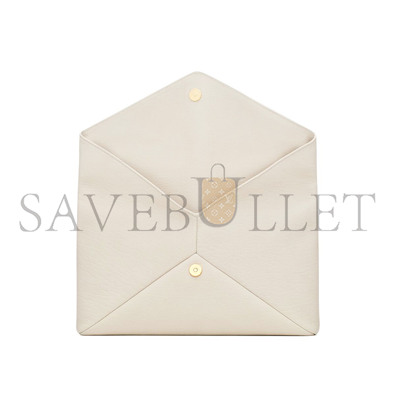 YSL CASSANDRE LARGE ENVELOPE POUCH IN LAMBSKIN 769307AACYT9207 (29.5*18*4.5cm)