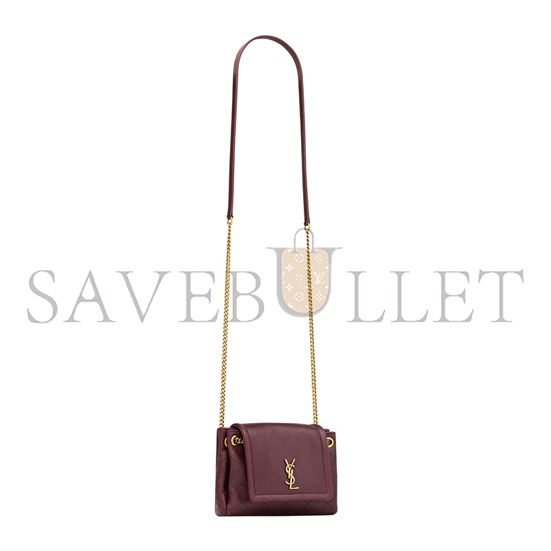 YSL MINI NOLITA IN LAMBSKIN 672738AAEAX6197 (18*13*6cm)