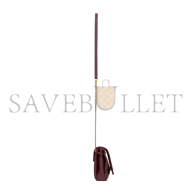 YSL MINI NOLITA IN LAMBSKIN 672738AAEAX6197 (18*13*6cm)