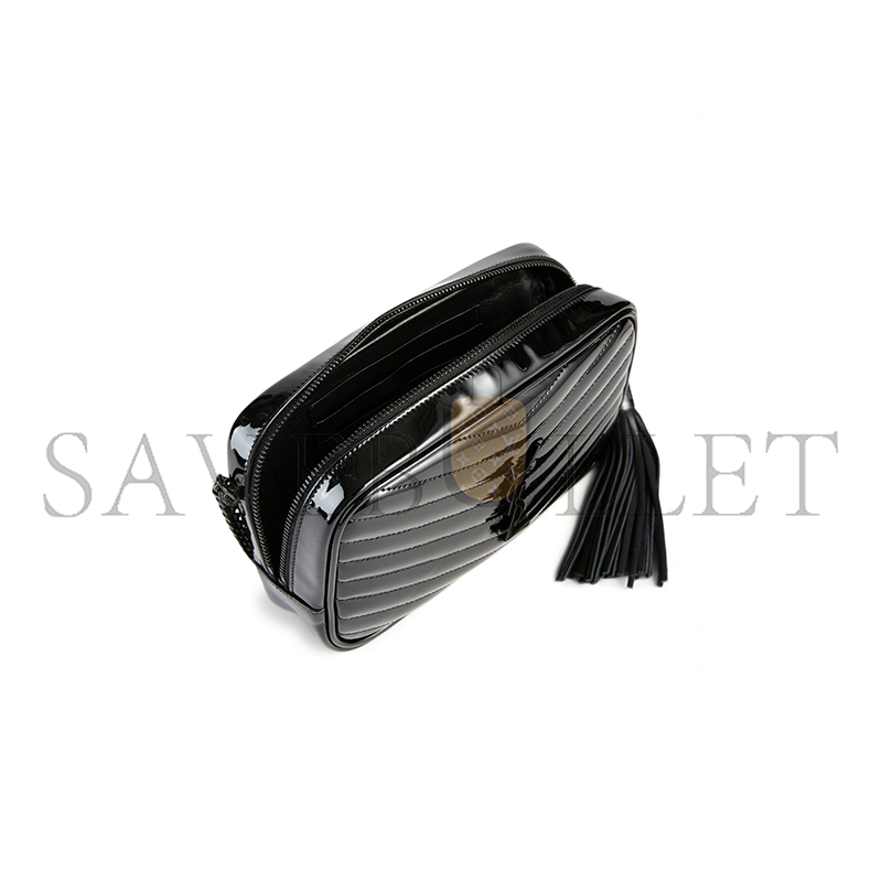 YSL MINI LOU CAMERA BAG BLACK 3615092136925 (19*10.5*5cm)