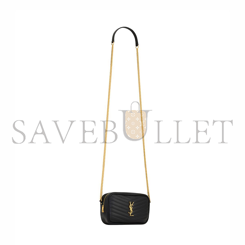 YSL MINI LOU IN QUILTED LEATHER 748849DV7011000 (19*10.5*5cm)