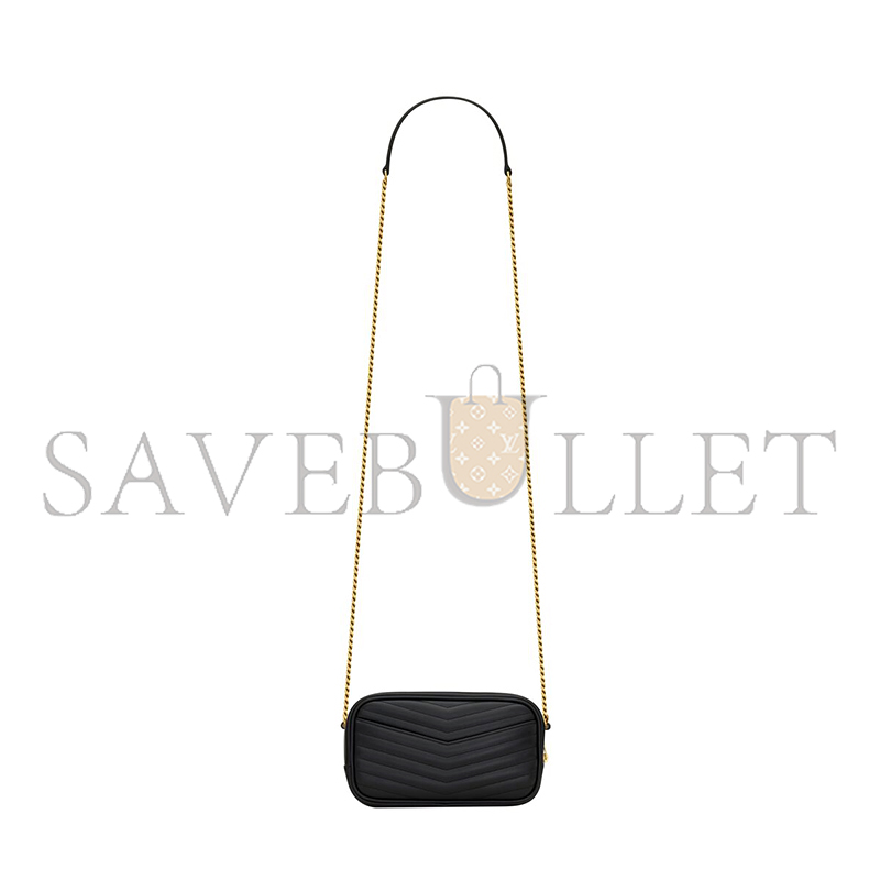 YSL MINI LOU IN QUILTED LEATHER 748849DV7011000 (19*10.5*5cm)