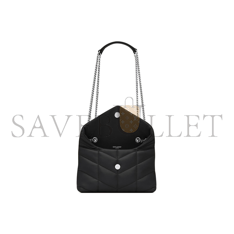 YSL TOY PUFFER IN LAMBSKIN 7593371EL001000 (23*15.5*8.5cm)