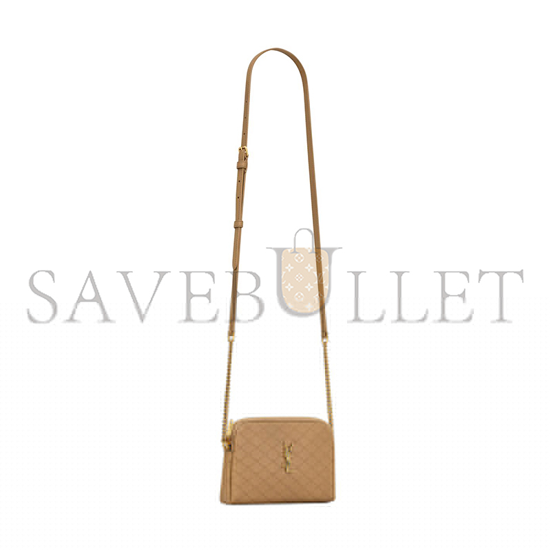 YSL GABY ZIPPED POUCH IN QUILTED LAMBSKIN 7336671EL072760 (18*13*3.5cm)
