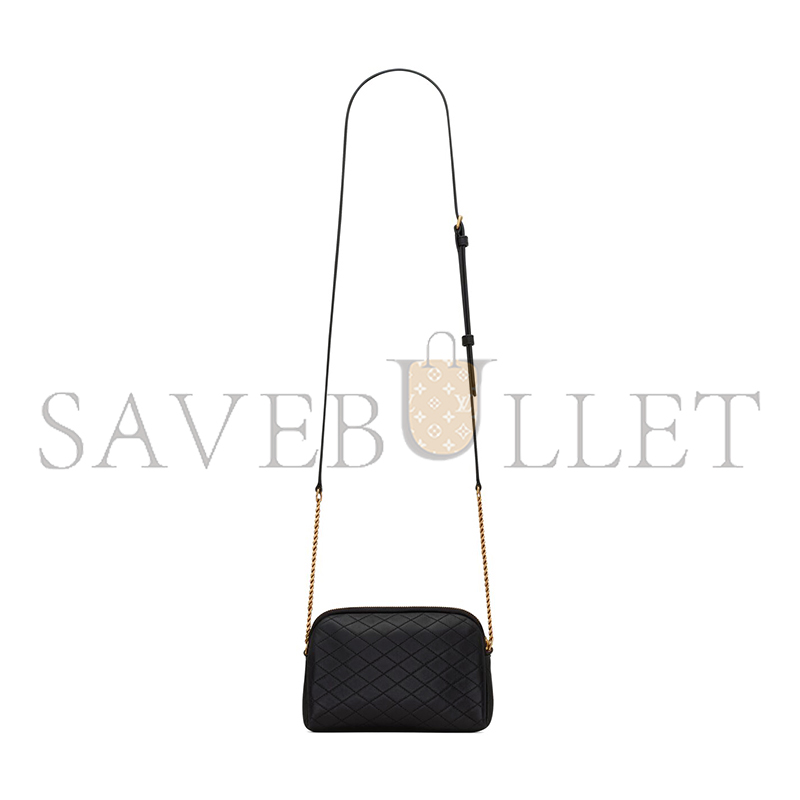YSL GABY ZIPPERED POUCH IN LAMBSKIN 7336671EL071000 (18*13*3.5cm)