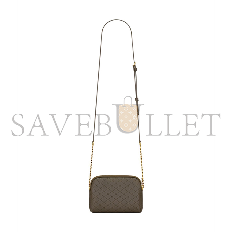 YSL GABY ZIPPERED POUCH IN LAMBSKIN 7336671EL073212 (18*13*3.5cm)