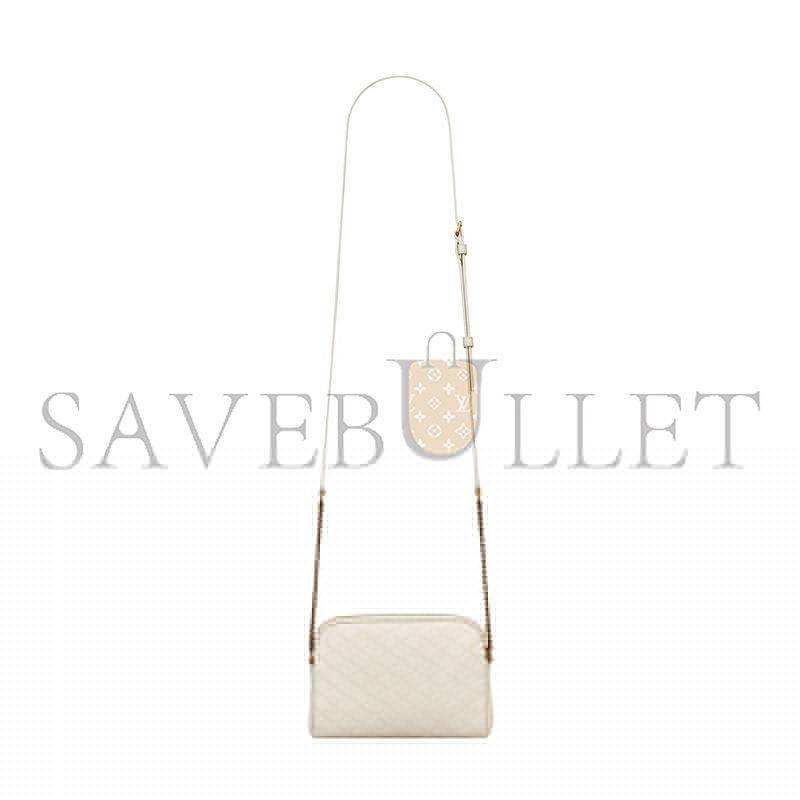 YSL GABY ZIPPERED POUCH IN LAMBSKIN 7336671EL079207 (18*13*3.5cm)
