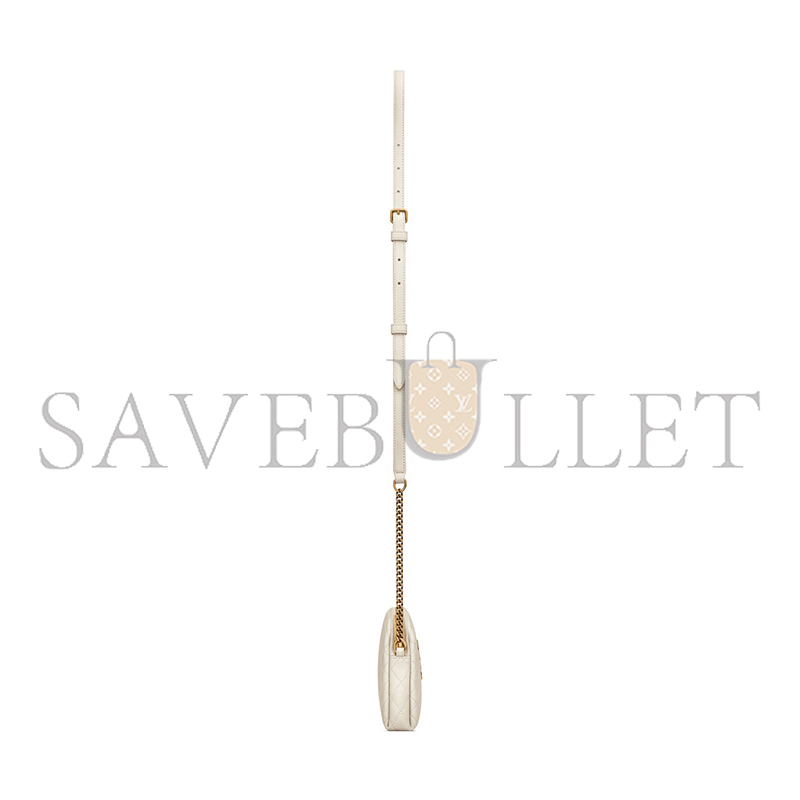 YSL GABY ZIPPERED POUCH IN LAMBSKIN 7336671EL079207 (18*13*3.5cm)