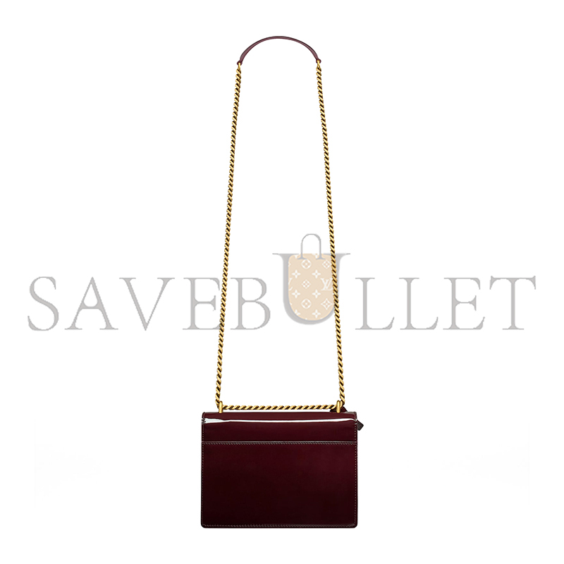 YSL SUNSET SMALL CALFSKIN SHOULDER BAG 26884998 (22*16*8cm)