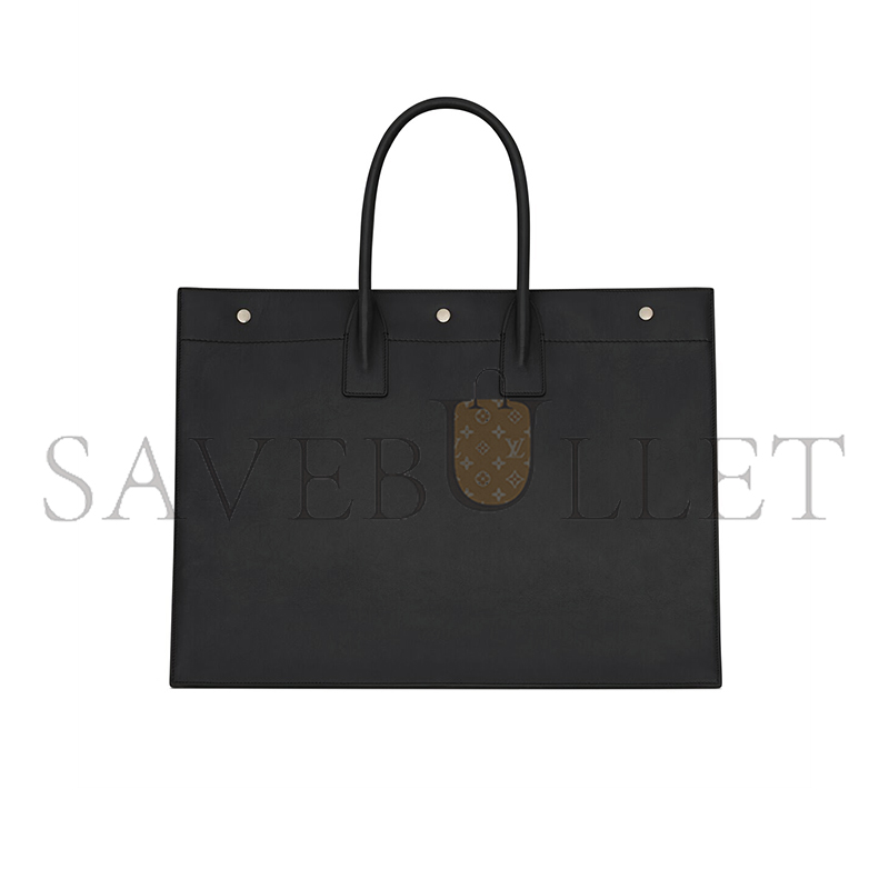 YSL RIVE GAUCHE LARGE TOTE BAG IN SMOOTH LEATHER 587273CWTFE1000 (48*36*16cm)