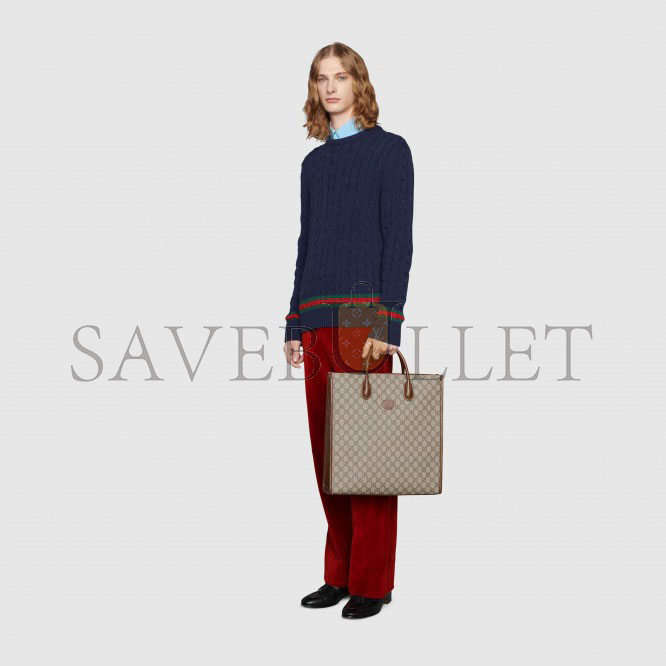 G*u*i medium tote with interlocking&g 674155 92thg 8563 (38.5*36*12cm)