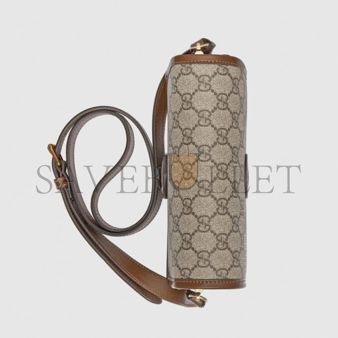 G*u*i mini shoulder bag with interlocking&g 671620 (20*16*7cm)