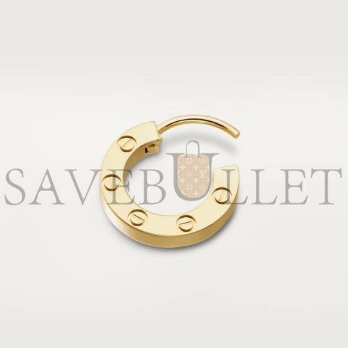 CARTIER LOVE SINGLE EARRING B8301423