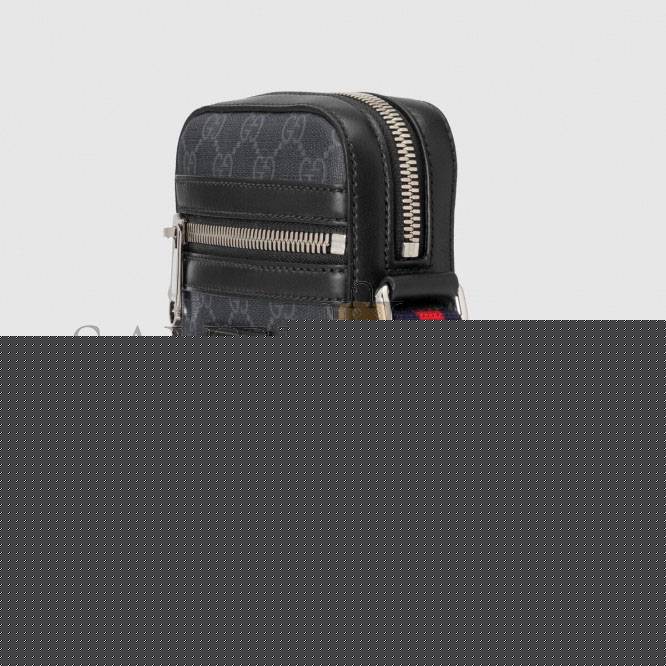 G*u*i gg black messenger 682357 (7*5.7*2.4cm)