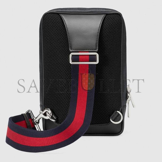 G*u*i gg black belt bag 478325 (27*17*8.5cm)