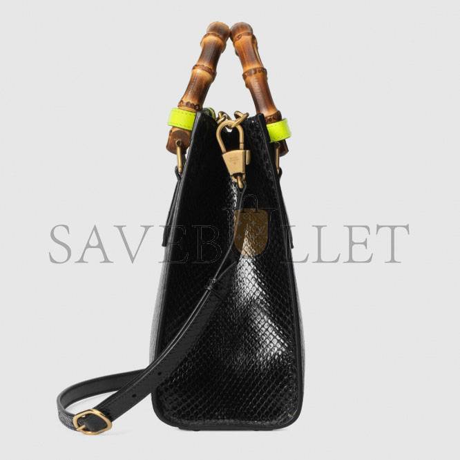 G*u*i diana small python tote bag660195 (27*24*11cm)