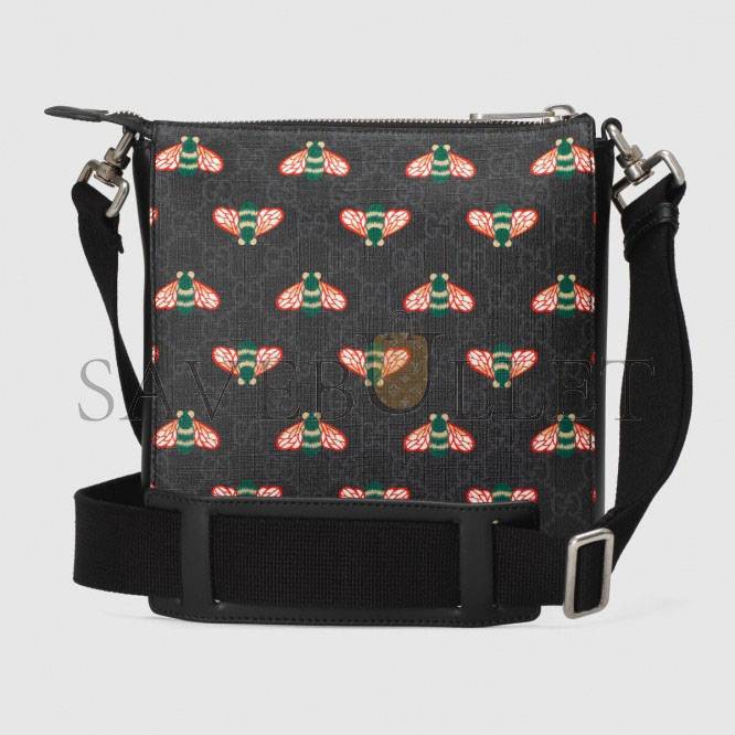 G*u*i bestiary messenger bag with bees 681021 (23.5*21*4.5cm)