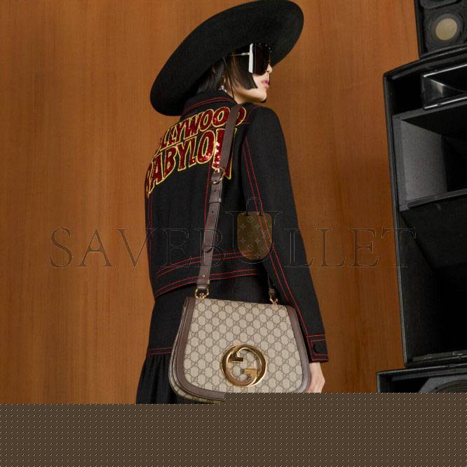 G*u*i blondie medium shoulder bag 699210 (29*22*7cm)