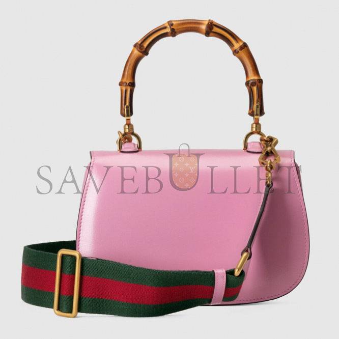 G*u*i bamboo 1947 small top handle bag 675797 (21*15*7cm)