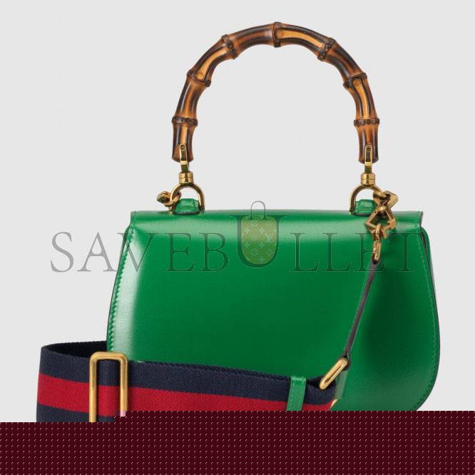G*u*i bamboo 1947 small top handle bag 675797 (21*15*7cm)