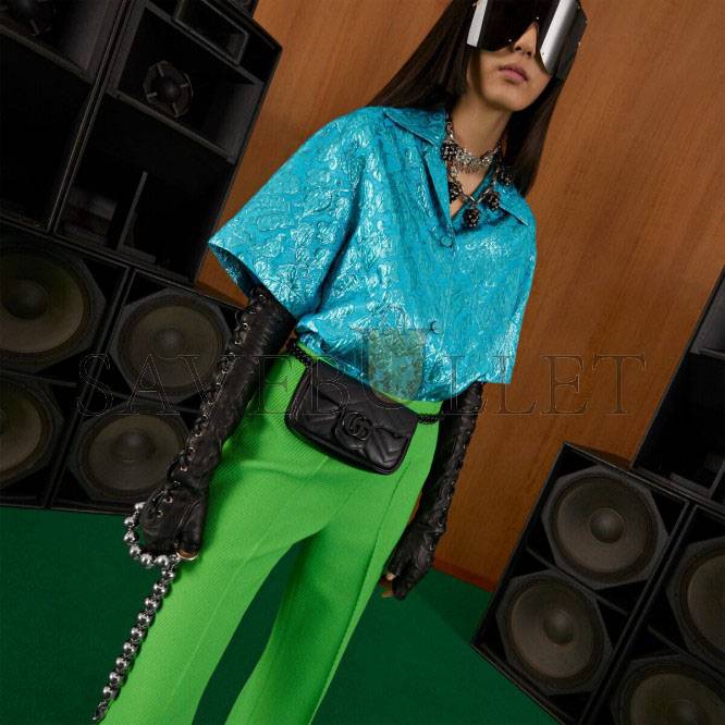 G*u*i gg marmont belt bag 699757 (16.5*10.2*5.1cm)