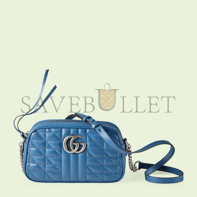 G*u*i gg marmont matelassÉ shoulder bag 447632 um8bf 4340 (24cm*13cm*7cm)