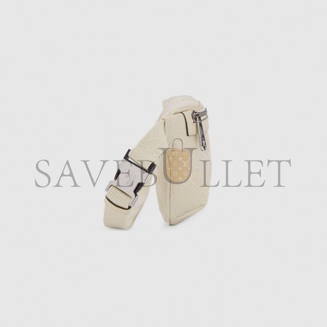 G*u*i gg embossed belt bag 658582 (23*13*5cm)