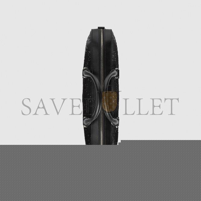 G*u*i gg embossed briefcase 658573 (40*29*6cm)