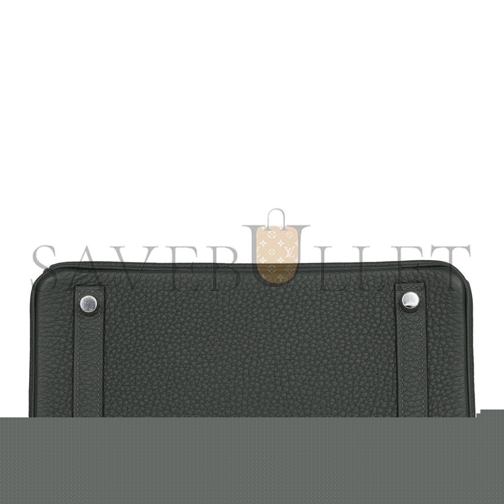 H**mes birkin 25 vert fonce togo gold hardware handmade (25cm)