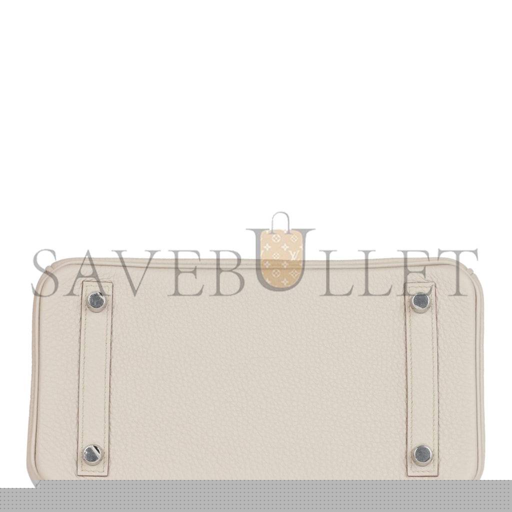 H**mes birkin 25 beton togo palladium hardware handmade (25*19*12cm)