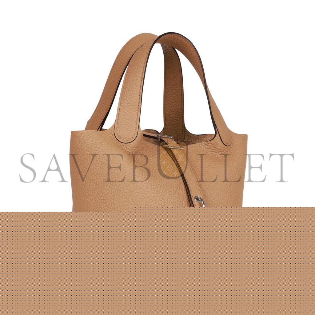 H**mes picotin lock 18 chai clemence palladium hardware (18*13*18cm)