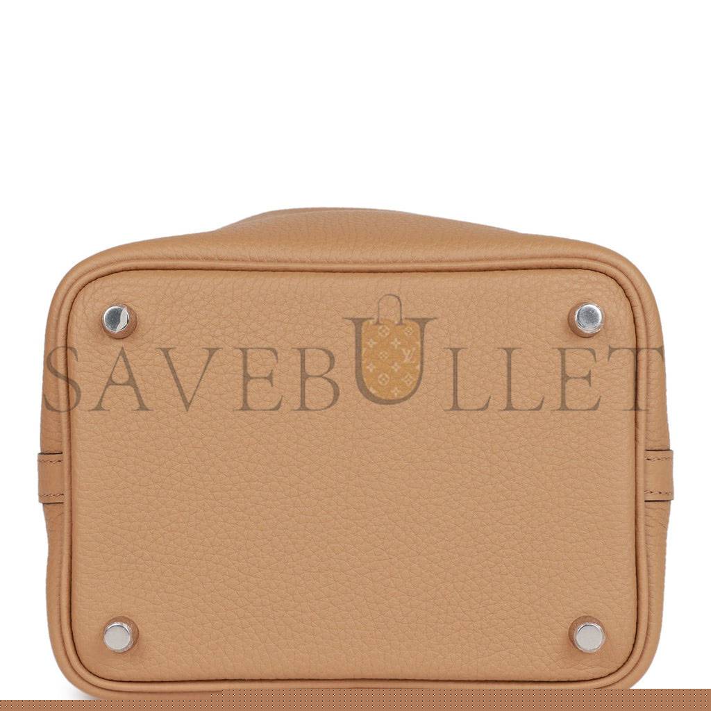 H**mes picotin lock 18 chai clemence palladium hardware (18*13*18cm)