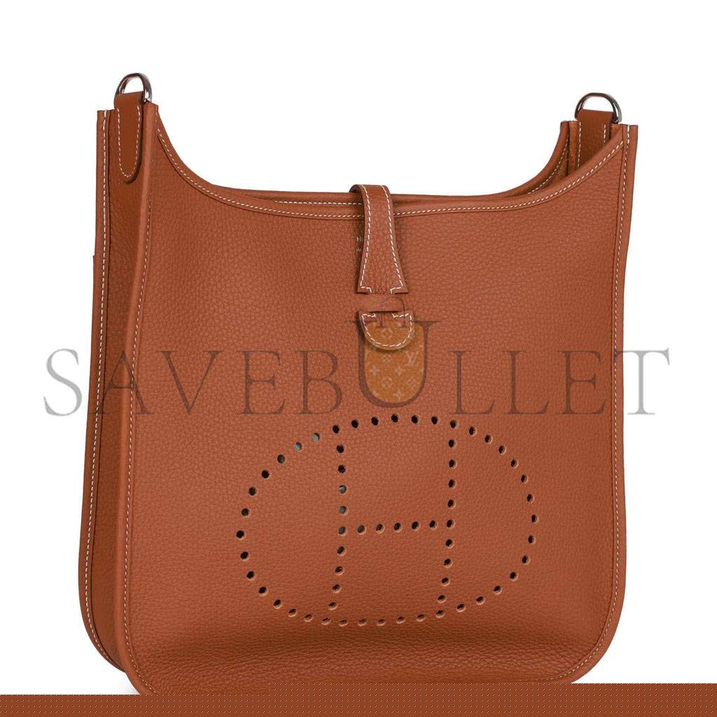 H**mes evelyne iii pm gold clemence palladium hardware (29*30*7cm)