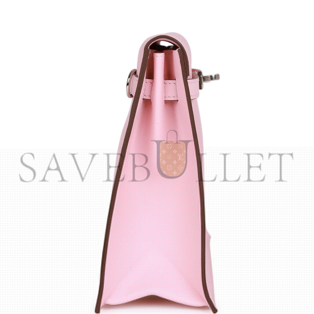 H**mes kelly danse rose sakura swift palladium hardware (22*16*7cm)