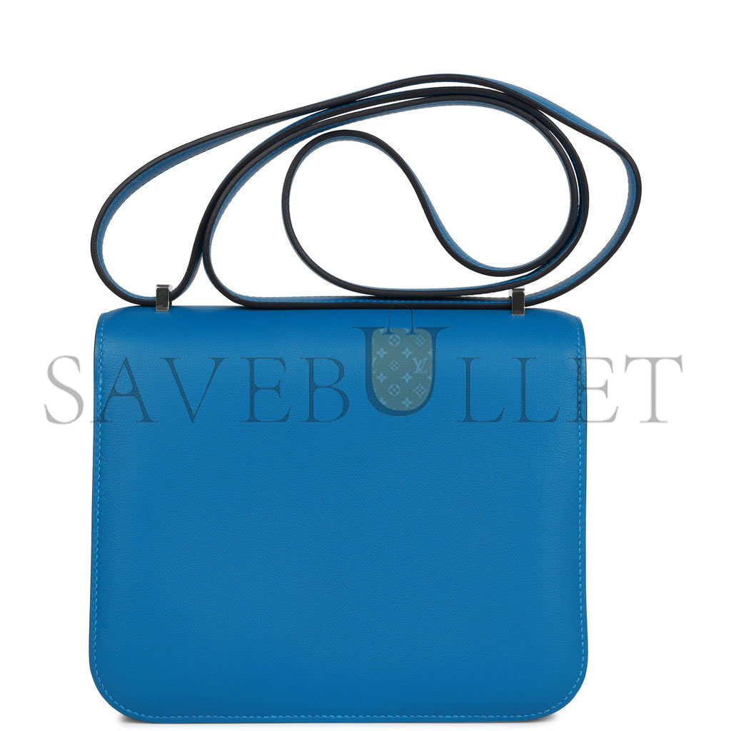 H**mes constance 18 mykonos verso evercolor palladium hardware (18cm)