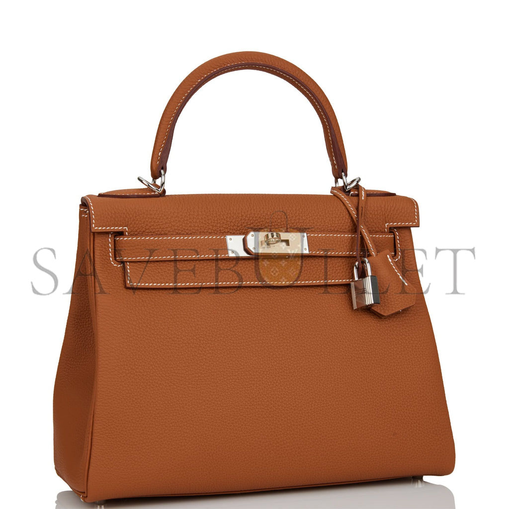 H**mes kelly retourne 28 gold togo palladium hardware (28*22*10cm)
