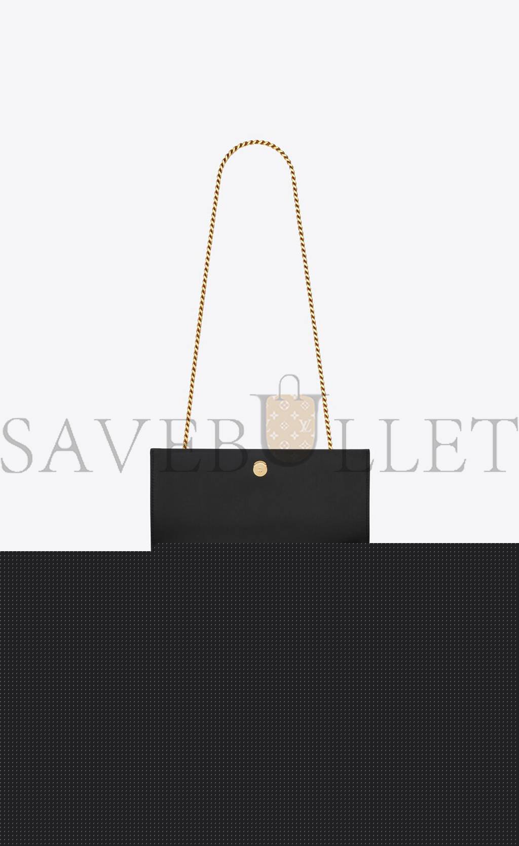 YSL KATE MEDIUM CHAIN BAG WITH TASSEL IN SHINY CROCODILE-EMBOSSED LEATHER 354119AAAY14083 (24*14.5*5.5cm)