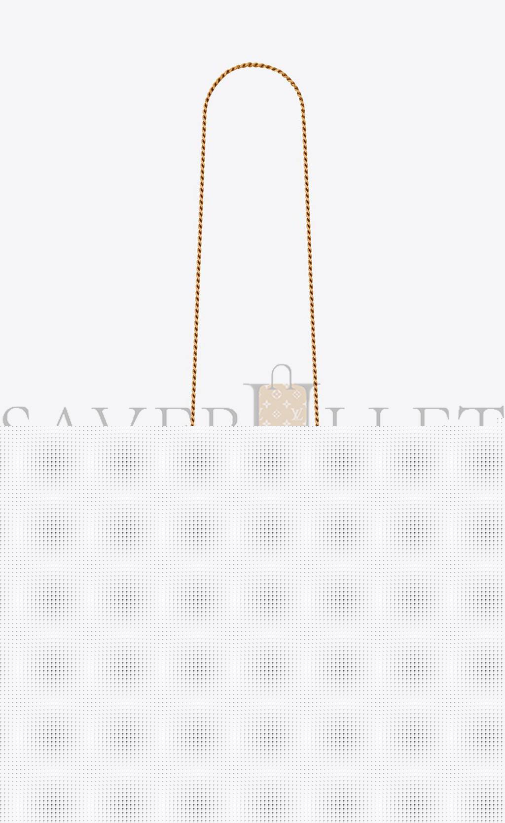 YSL KATE SMALL CHAIN BAG IN GRAIN DE POUDRE EMBOSSED LEATHER 469390BOW0W3321 (20*12.5*5cm)