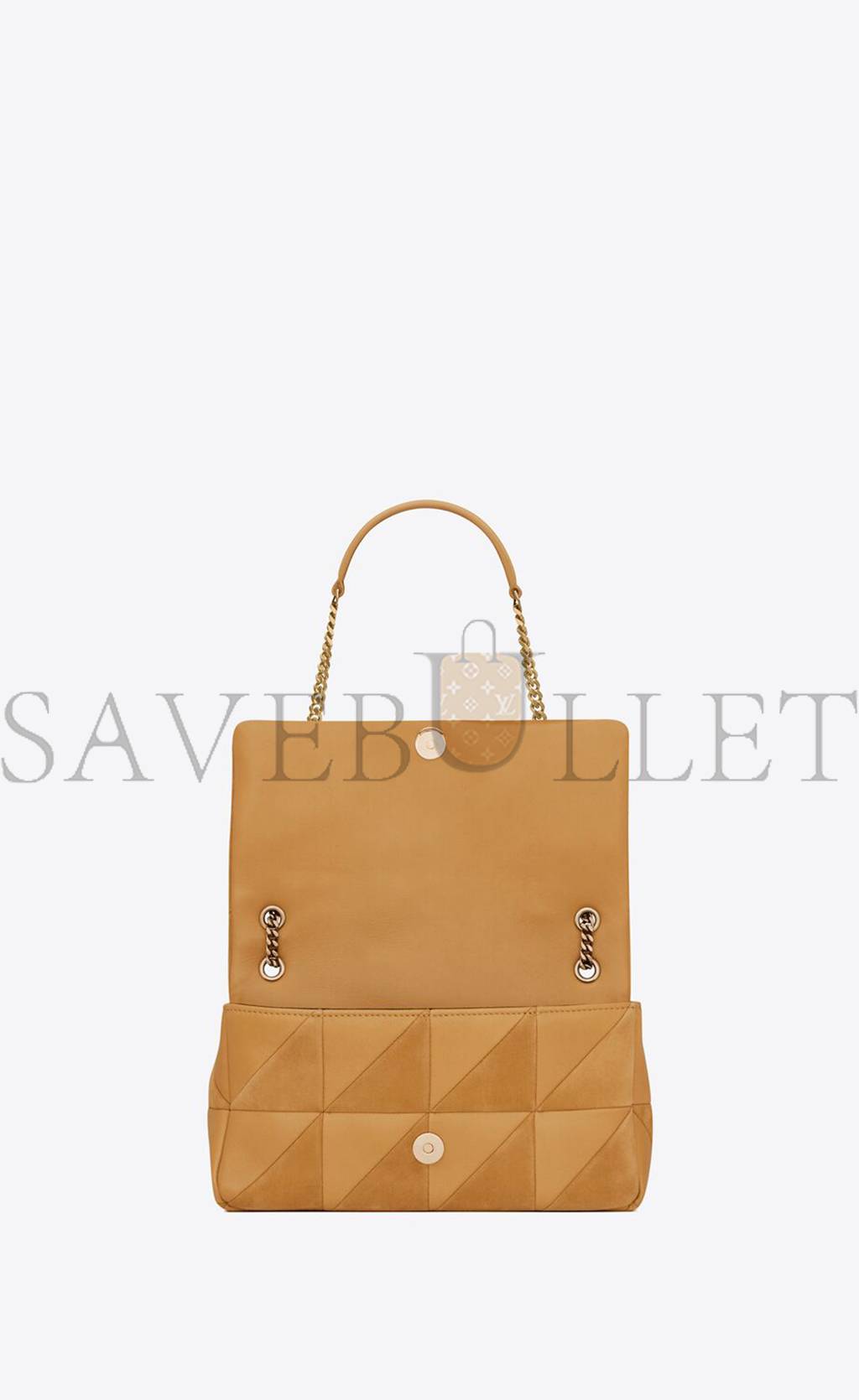 YSL JAMIE MEDIUM CHAIN BAG "CARRÉ RIVE GAUCHE" IN LAMBSKIN AND SUEDE" IN LAMBSKIN AND SUEDE 515821COPP77019 (25*15*7.5cm)
