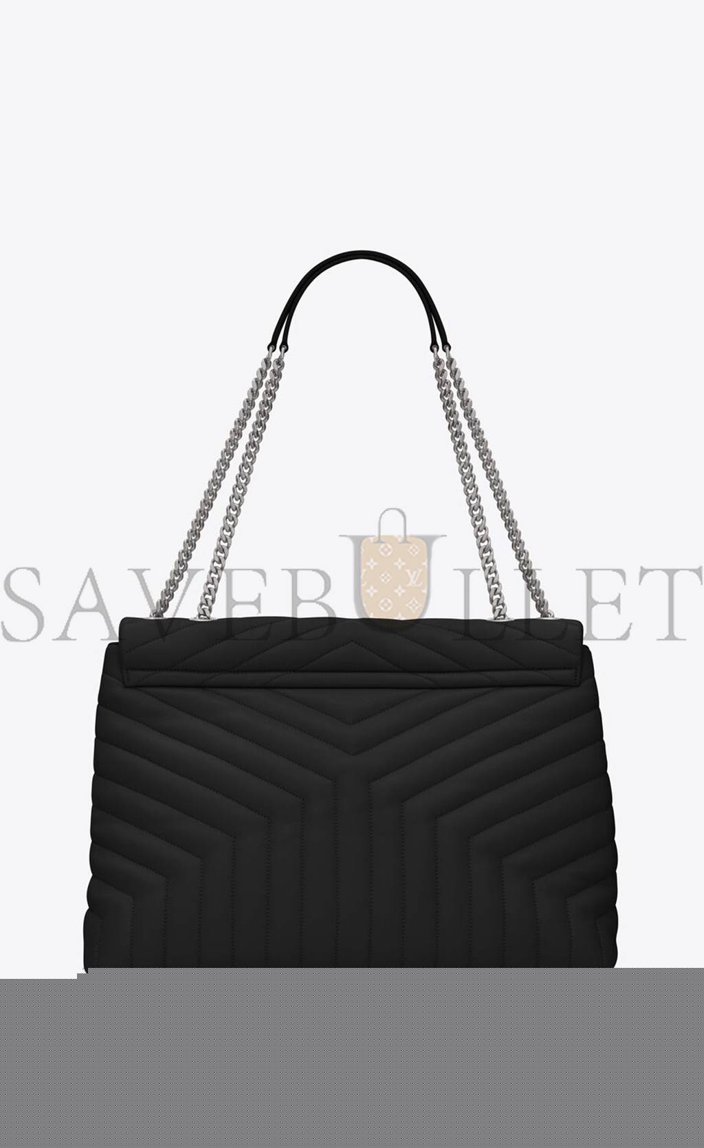 YSL LOULOU LARGE CHAIN BAG IN QUILTED LEATHER 574947DV7261000 (38*27*14cm)