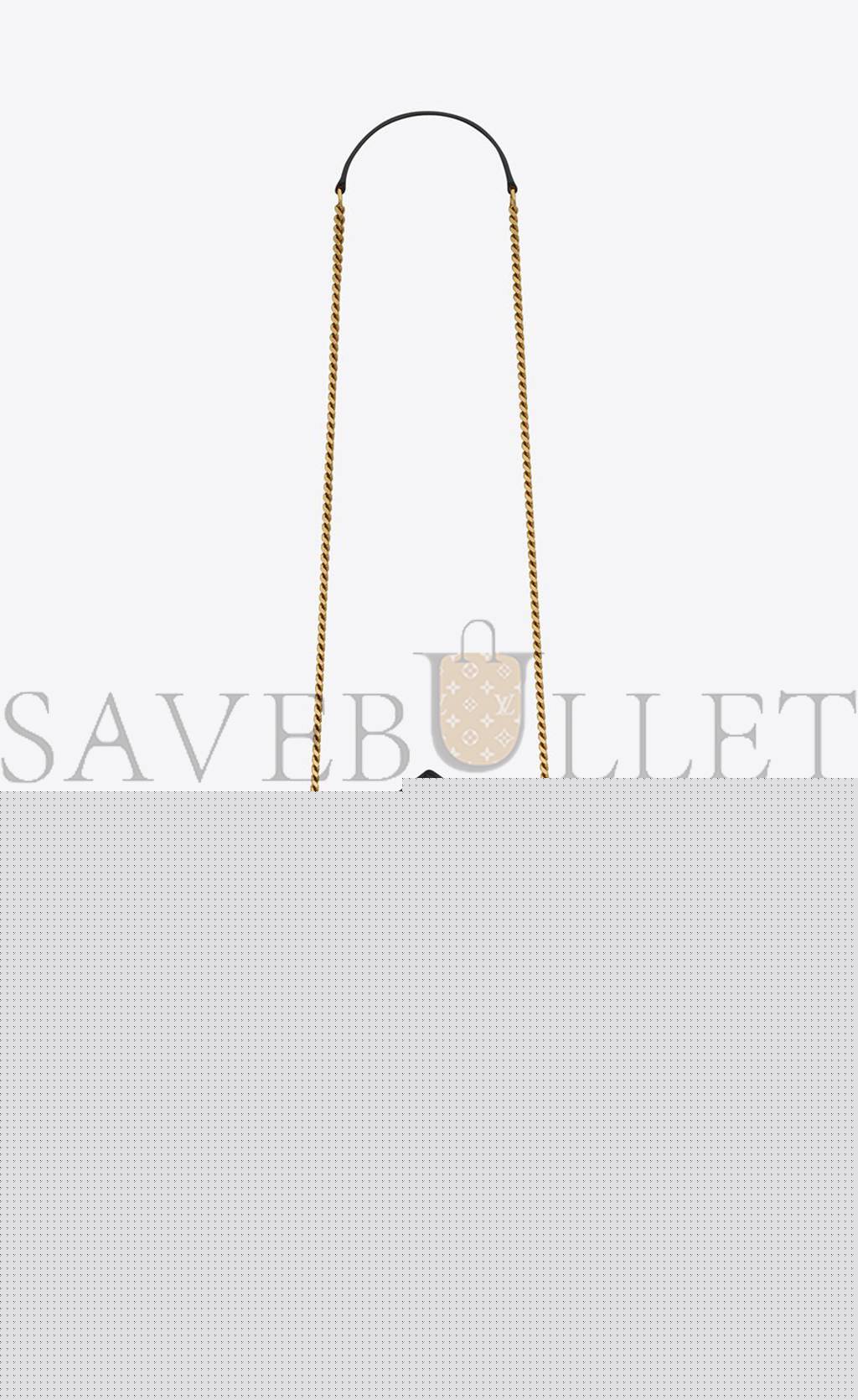 YSL SMALL ENVELOPE IN MIX MATELASSÉ LEATHER 600195AABZO1025 (21*13*6cm)