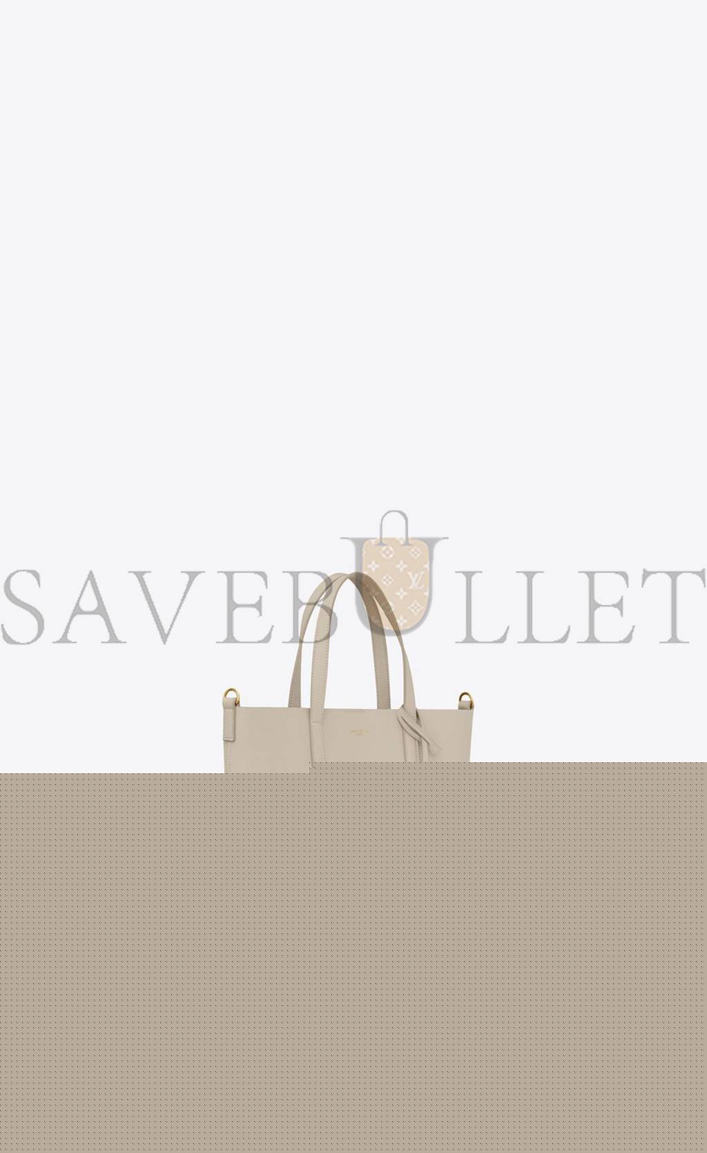 YSL SHOPPING SAINT LAURENT TOY IN SUPPLE LEATHER 600307CSV0J9207 (28*25*8cm)