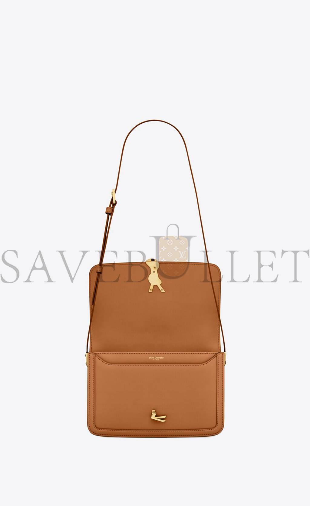 YSL SOLFERINO MEDIUM SATCHEL IN BOX SAINT LAURENT LEATHER 6343050SX0W7724 (23*16*6cm)