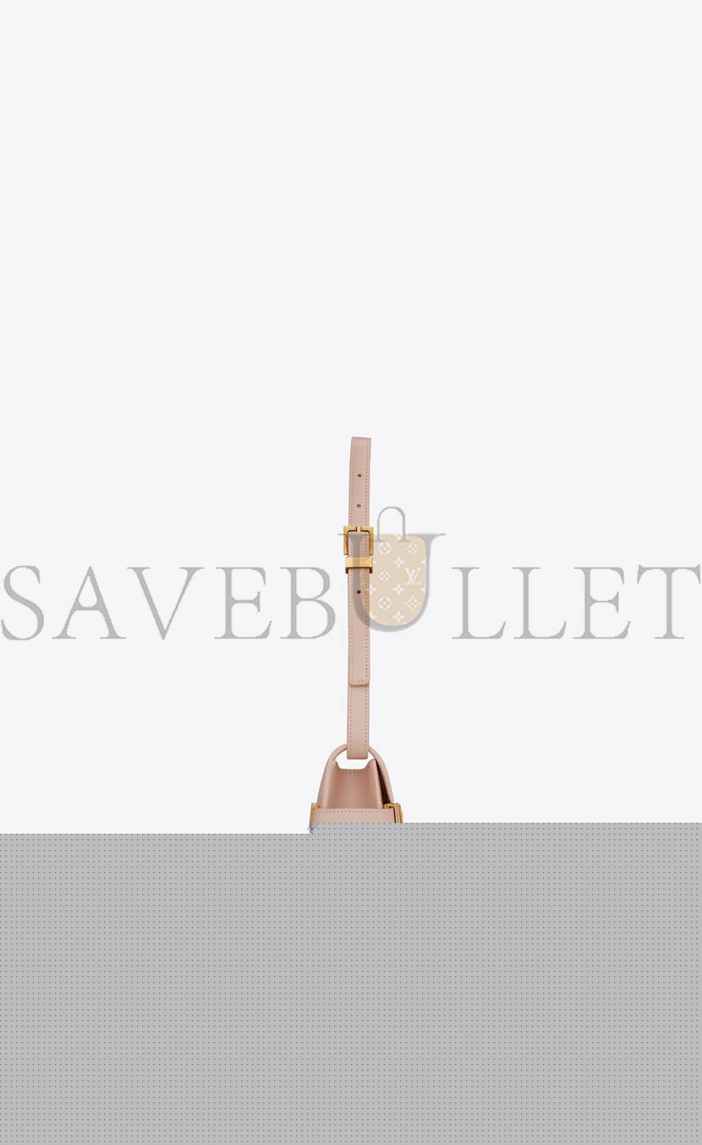 YSL MANHATTAN SMALL SHOULDER BAG IN BOX SAINT LAURENT LEATHER 6756260SX0W2738 (24*17.5*6cm)
